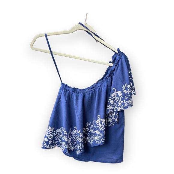 ‼️SOLD‼️ MISA Los Angeles One shoulder top - Picture 1 of 5